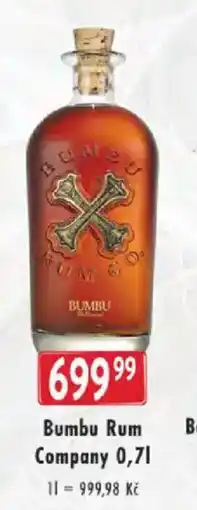 Astur&Qanto Bumbu Rum Company nabídka