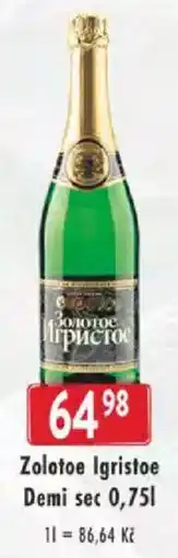 Astur&Qanto Zolotoe Igristoe Demi sec nabídka