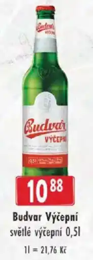Astur&Qanto Budvar Výčepní světlé výčepní nabídka