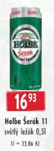 Astur&Qanto Holba Šerák 11 světlý ležák nabídka