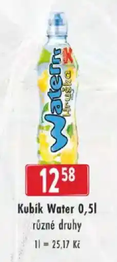 Astur&Qanto Kubík Water nabídka