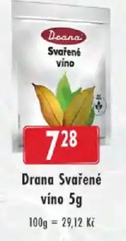 Astur&Qanto Drana Svařené víno nabídka