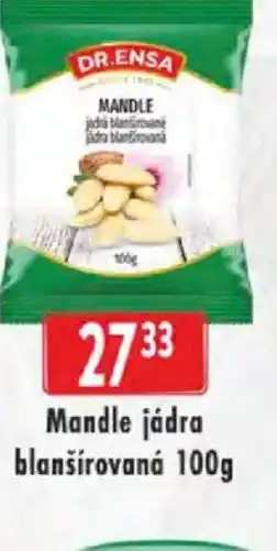 Astur&Qanto DR.ENSA Mandle jádra blanšírovaná nabídka