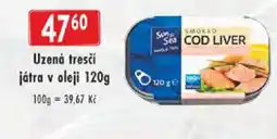 Astur&Qanto Uzená tresčí játra v oleji nabídka