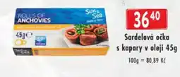 Astur&Qanto Sardelová očka s kapary v oleji nabídka