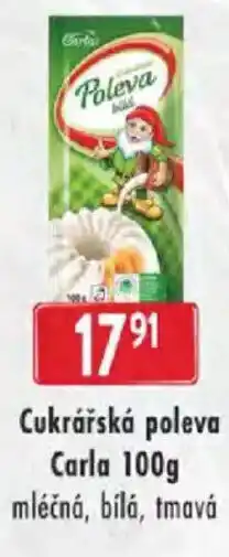 Astur&Qanto Cukrářská poleva Carla nabídka