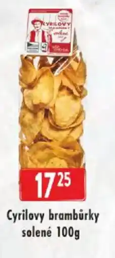 Astur&Qanto Cyrilovy brambůrky solené nabídka
