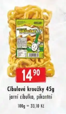 Astur&Qanto Cibulové kroužky jarní cibulka, pikantní nabídka