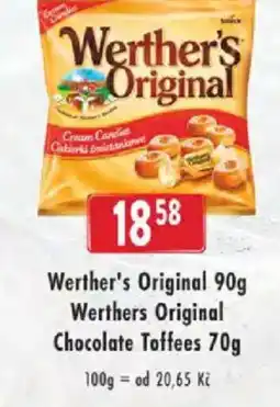 Astur&Qanto Werther's Original Werthers Original Chocolate Toffees nabídka