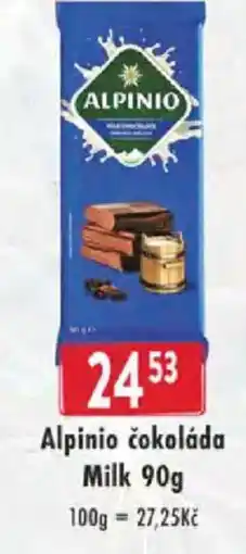 Astur&Qanto Alpinio čokoláda Milk nabídka