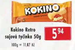 Astur&Qanto Kokino Retro sojová tyčinka nabídka