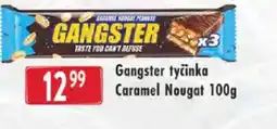 Astur&Qanto Gangster tyčinka Caramel Nougat nabídka