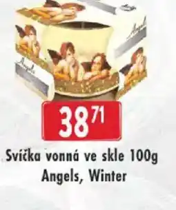 Astur&Qanto Svíčka vonná ve skle Angels, Winter nabídka