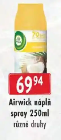 Astur&Qanto Airwick náplň spray nabídka