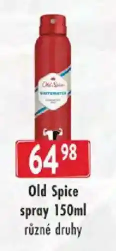 Astur&Qanto Old Spice spray nabídka