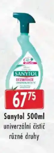 Astur&Qanto Sanytol univerzální čistič nabídka
