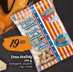 COOP TIP Ensa Arašídy neloupané, pražené nabídka