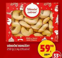 Penny Market VÁNOČNÍ ROHLÍČKY, 250 g nabídka
