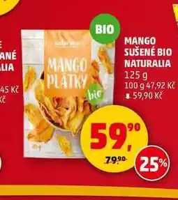 Penny Market MANGO SUŠENÉ BIO NATURALIA, 125 g nabídka