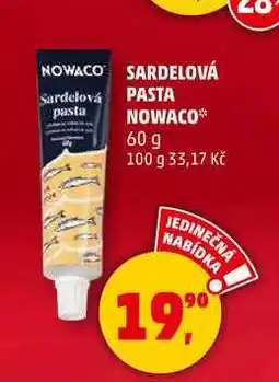 Penny Market SARDELOVÁ PASTA NOWACO, 60 g nabídka