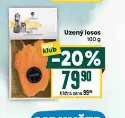 Billa Uzený losos nabídka