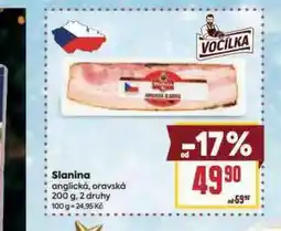 Billa Slanina nabídka