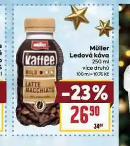 Billa Müller ledová káva nabídka