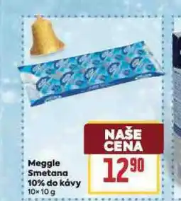 Billa Meggle smetana do kávy 10% nabídka