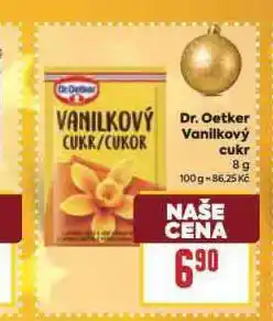 Billa Dr. oetker vanilkový cukr nabídka