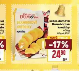 Billa Bramborové knedlíky nabídka