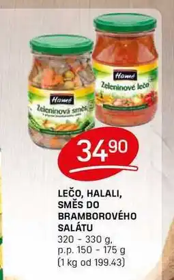 Flop HALALI, SMĚS DO BRAMBOROVÉHO SALÁTU 320 - 330 g. p.p. 150 - 175 g nabídka