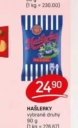 Flop HAŠLERKY vybrané druhy 90 g nabídka