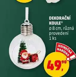 Penny Market DEKORAČNÍ KOULE, 1 ks nabídka