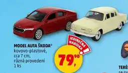 Penny Market MODEL AUTA ŠKODA, 1 ks nabídka