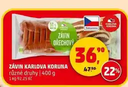 Penny Market ZÁVIN KARLOVA KORUNA, 400 g nabídka