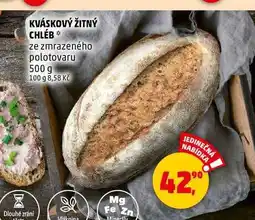 Penny Market KVÁSKOVÝ ŽITNÝ CHLÉB, 500 g nabídka