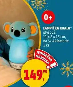 Penny Market LAMPIČKA KOALA, 1 ks nabídka