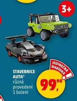 Penny Market STAVEBNICE AUTA, 1 balení nabídka