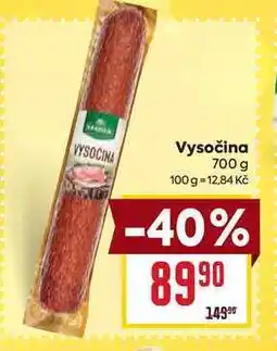 Billa Vysočina 700 g nabídka