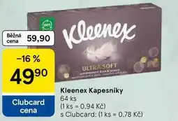 Tesco Kleenex Kapesníky, 64 ks nabídka