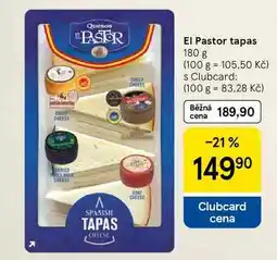 Tesco El Pastor tapas, 180 g nabídka