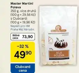 Tesco Master Martini Poleva, 250 g nabídka