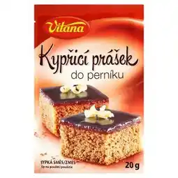 Tesco Vitana Kypřicí prášek do perníku 20g nabídka
