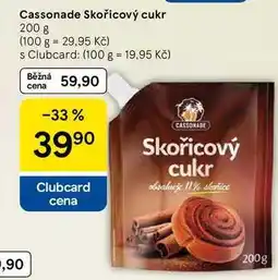 Tesco Cassonade Skořicový cukr, 200 g nabídka