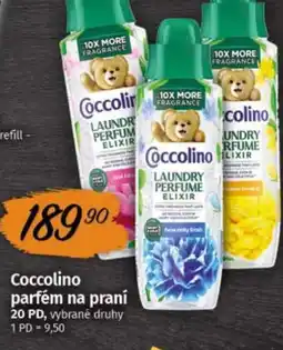 COOP TIP Coccolino parfém na praní nabídka