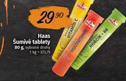 COOP TIP Haas Šumivé tablety nabídka