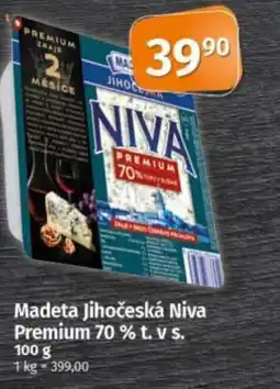 COOP TIP Madeta Jihočeská Niva Premium 70% t.vs. nabídka