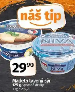 COOP TIP Madeta tavený sýr nabídka