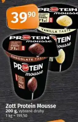 COOP TIP Zott Protein Mousse nabídka