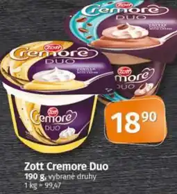 COOP TIP Zott Cremore Duo nabídka